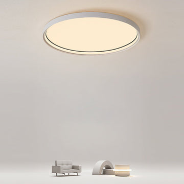 16'' Single LED Acrylic Circle Flush Mount Modern Lighting with Edge