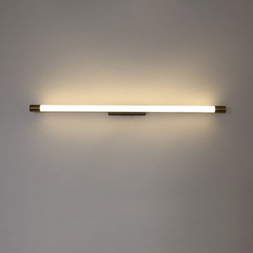 Modern Minimalist Vanity Thin Tube Aluminum PC LED  Wall Sconce Lamp for Living Room