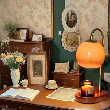 Table Lamp Candle Warmer Adjustable Flameless Wax Melting Lamp