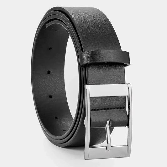 Men’s Leather Pin Buckle Belt