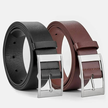 Men’s Leather Pin Buckle Belt
