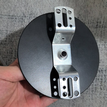Adjustable Base Fixture for 4-Inch Electrical Boxes for Wall Light