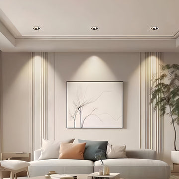 2 PCS LED Indoor Ceiling Spotlights Deep Anti-Glare Light