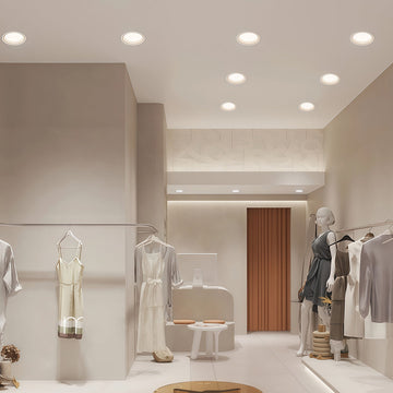 2 PCS LED Recessed Downlight Flush Mount Anti-Glare Light