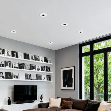 2 PCS Small Spotlights Deep Baffle High Quality Small Hill Light
