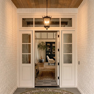 2 PCS Outdoor Ceiling Pendant Light European Vintage Hanging Lantern