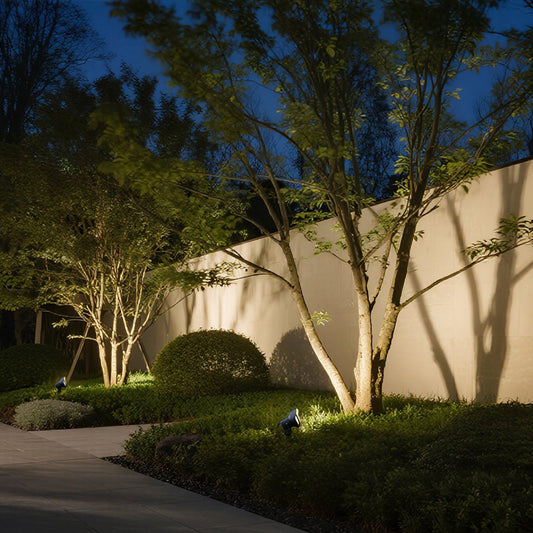 12 Volt Garden Spike Lights Modern Minimalist Outdoor Spotlight