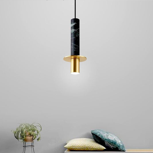 1 Light Pendant Light Cylindrical Circular LED Classic Island Lights
